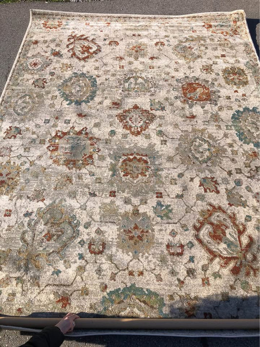 8x10 beige multicolor botanical Loloi rug 🌺