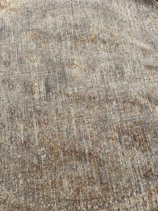 5' round Loloi oatmeal & stone rug 🧡