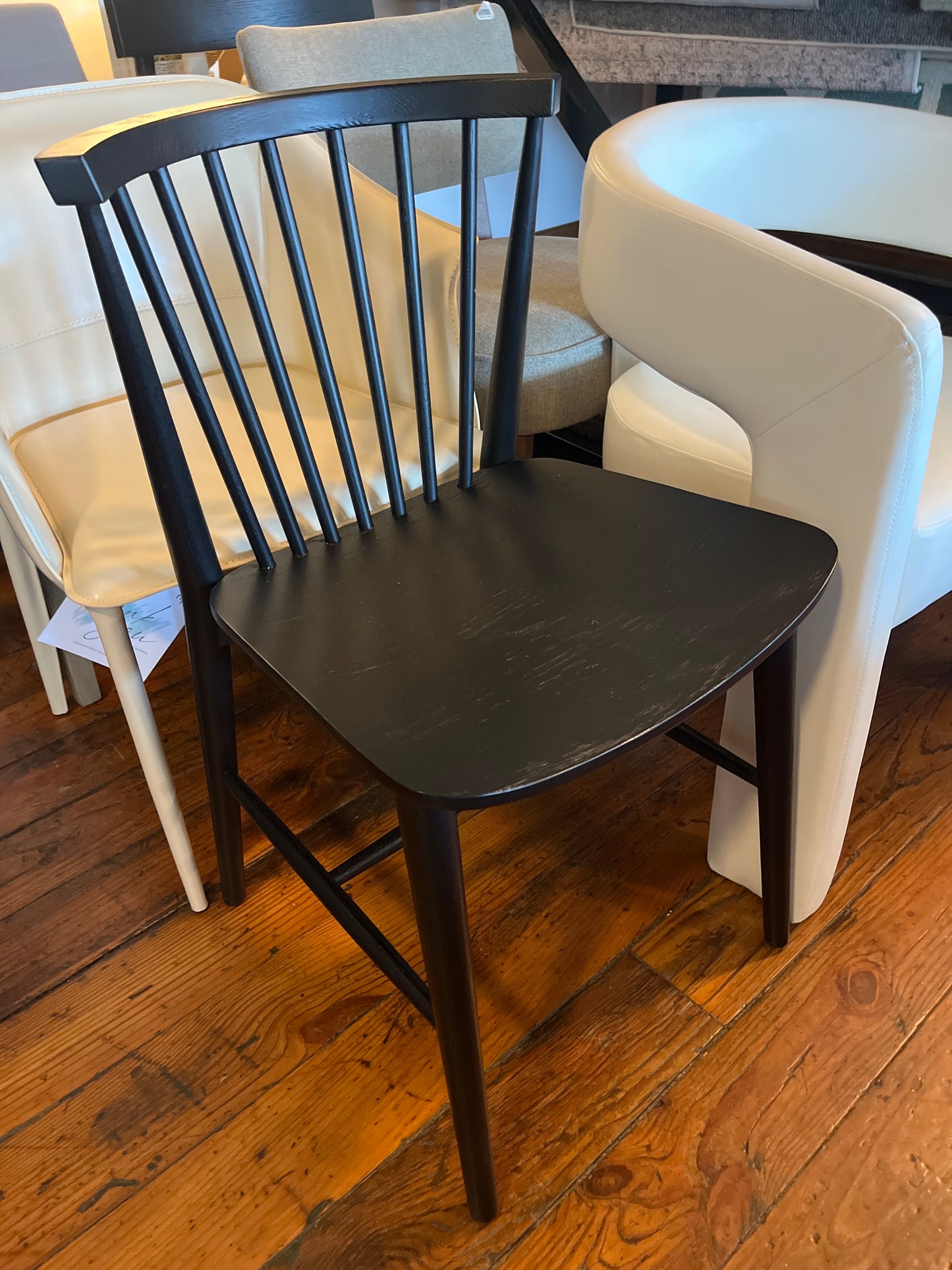 Black wood MCM chair 🖤