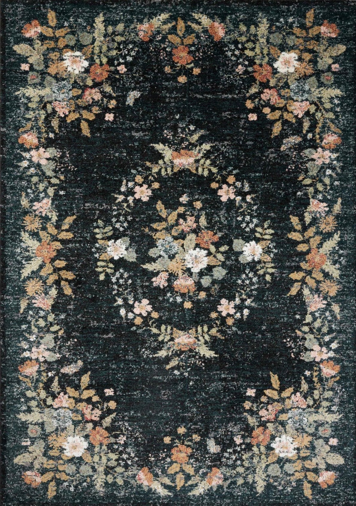 Dark Navy 5'-3" x 7'-8" Loloi rug 🪬