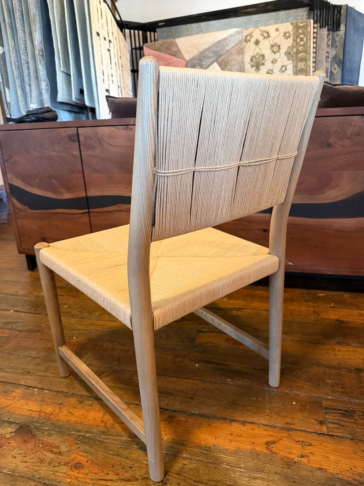 Four Hands x Amber Lewis woven natural chair 🌻