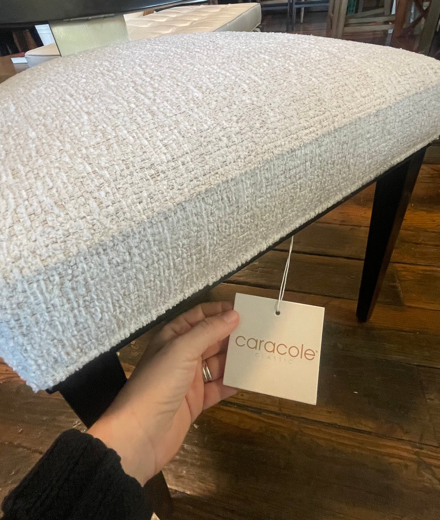 Modern black & gold dining chair ✨