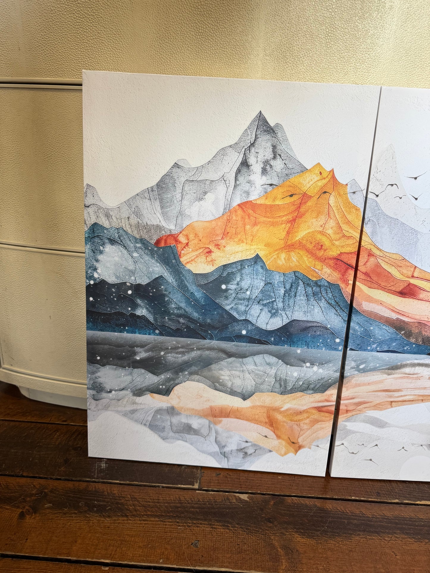 16x24 colorful mountain range canvas prints ⛰️