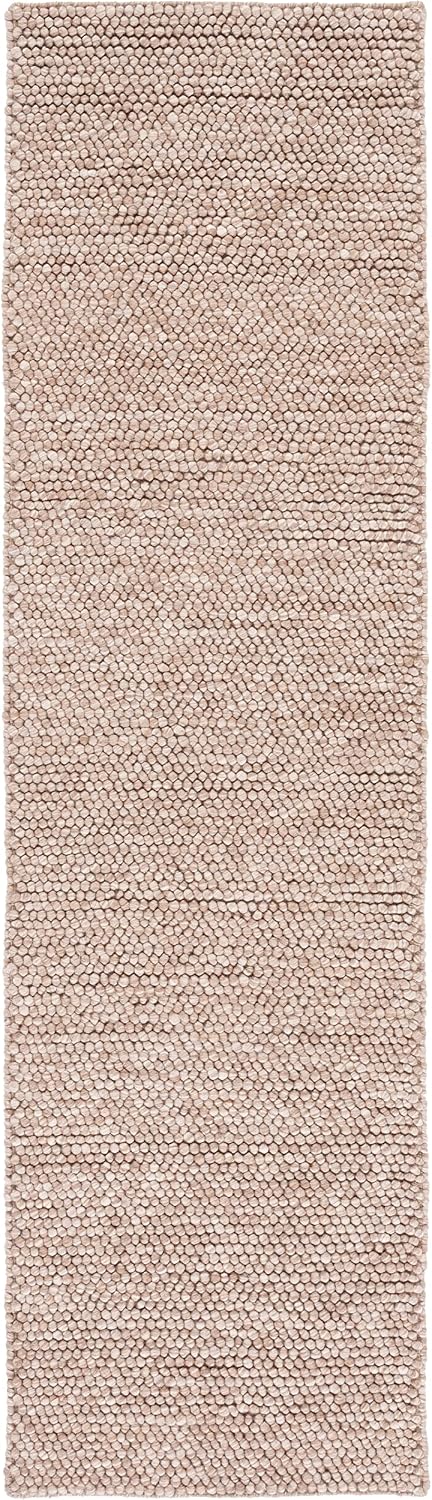Safavieh brown wool 2'3" x 10' runner rug