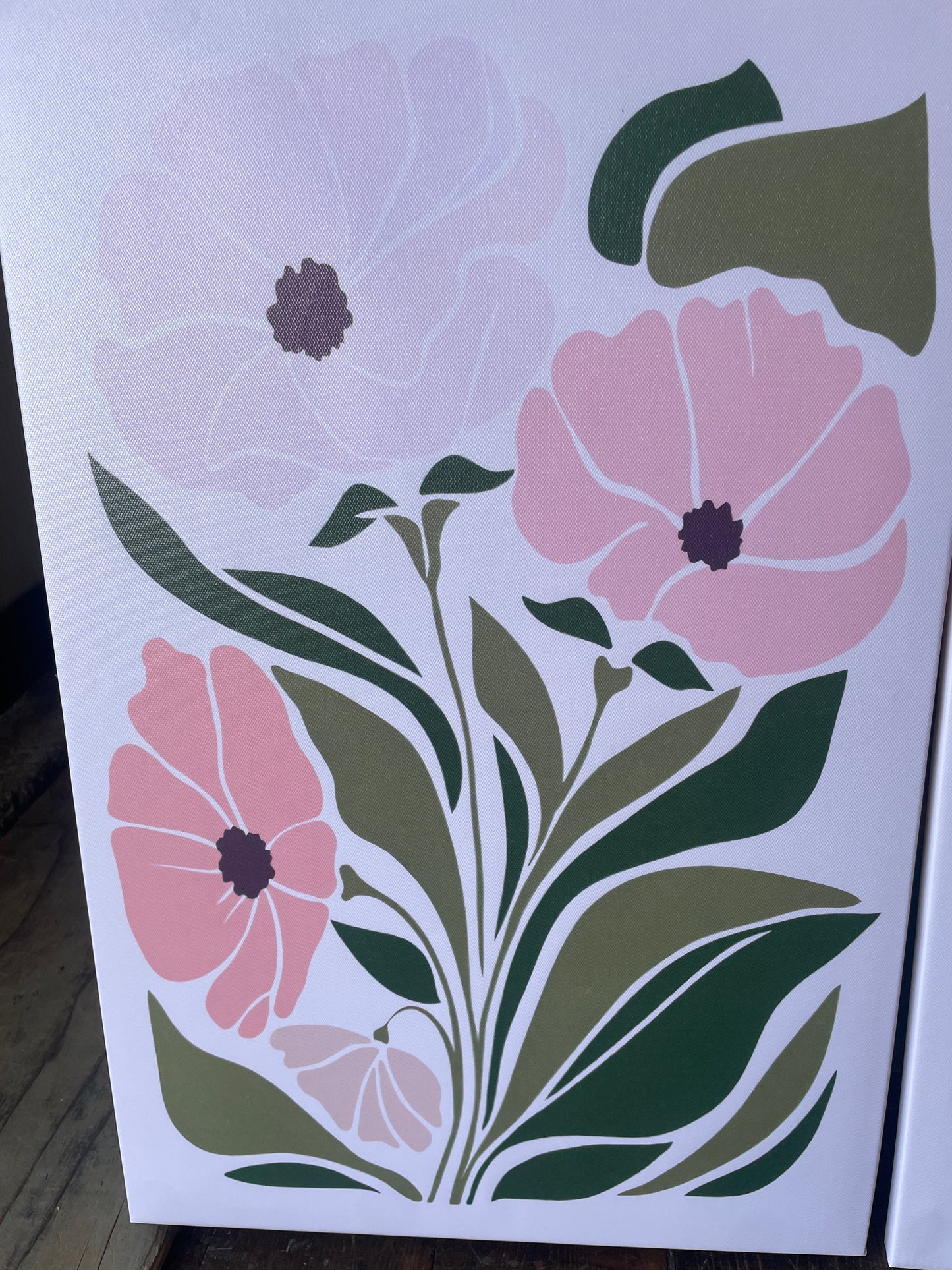 16x24 colorful flower canvas 🌼