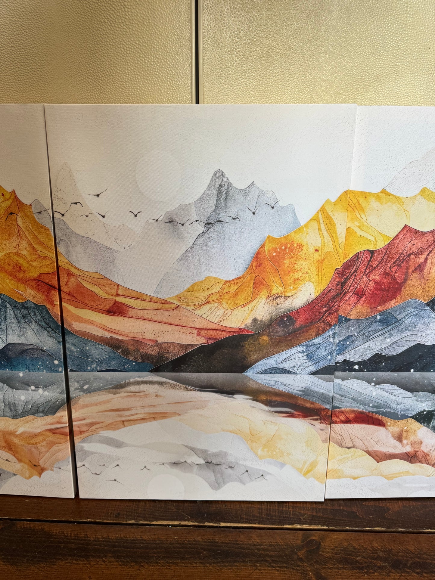16x24 colorful mountain range canvas prints ⛰️