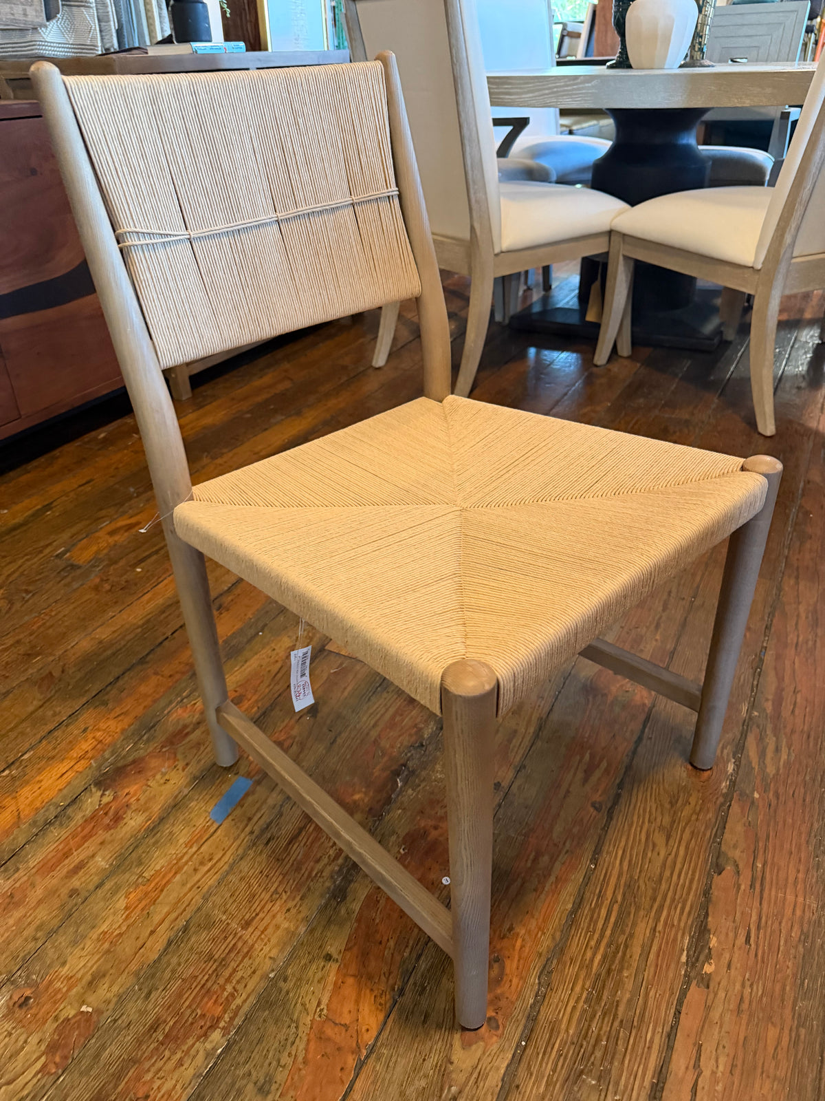 Four Hands x Amber Lewis woven natural chair 🌻