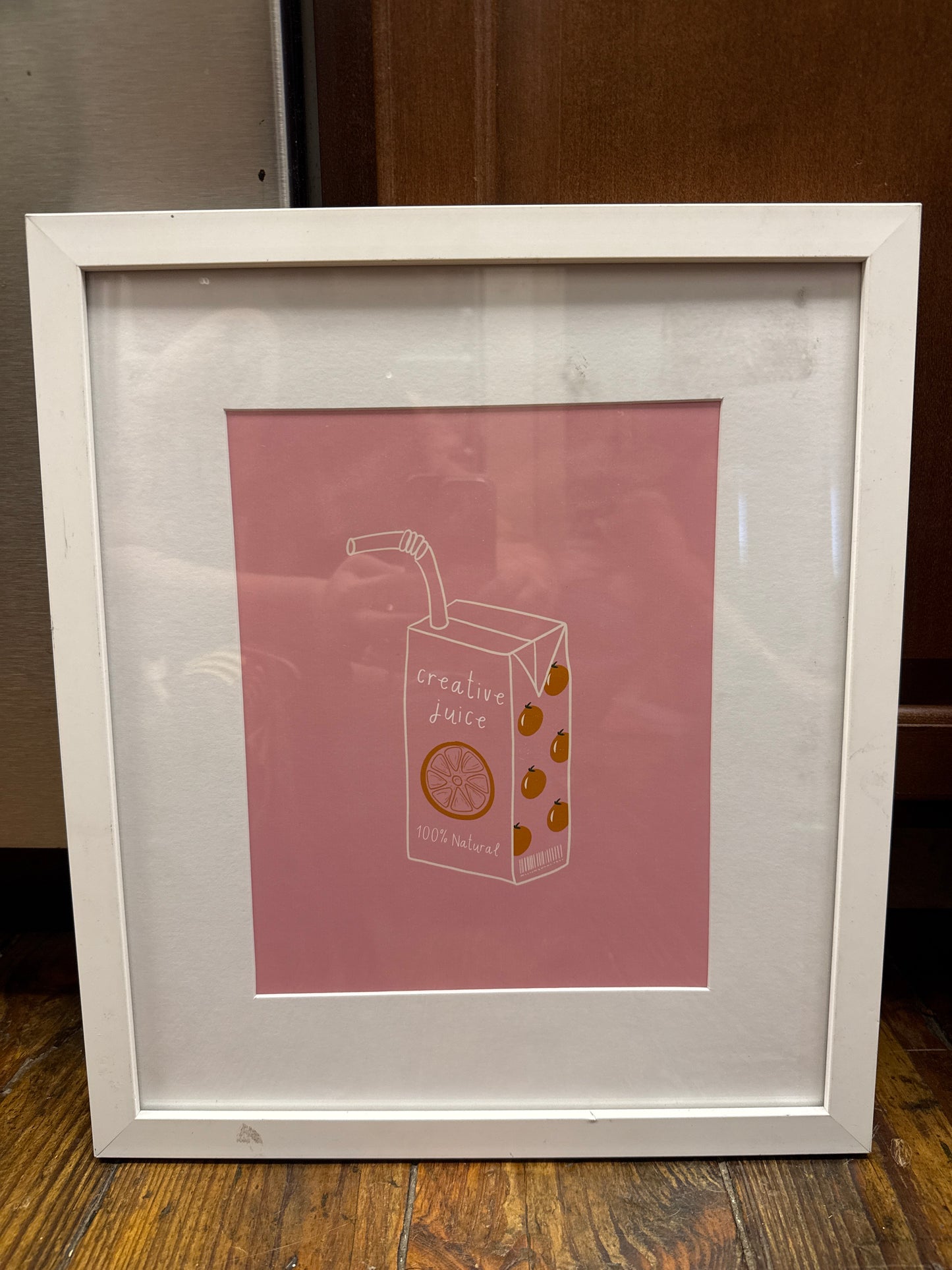 Creative Juice Framed Print, 13x15🧃