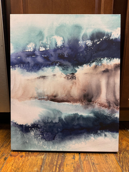 16x20 abstract shifting sands canvas🏝