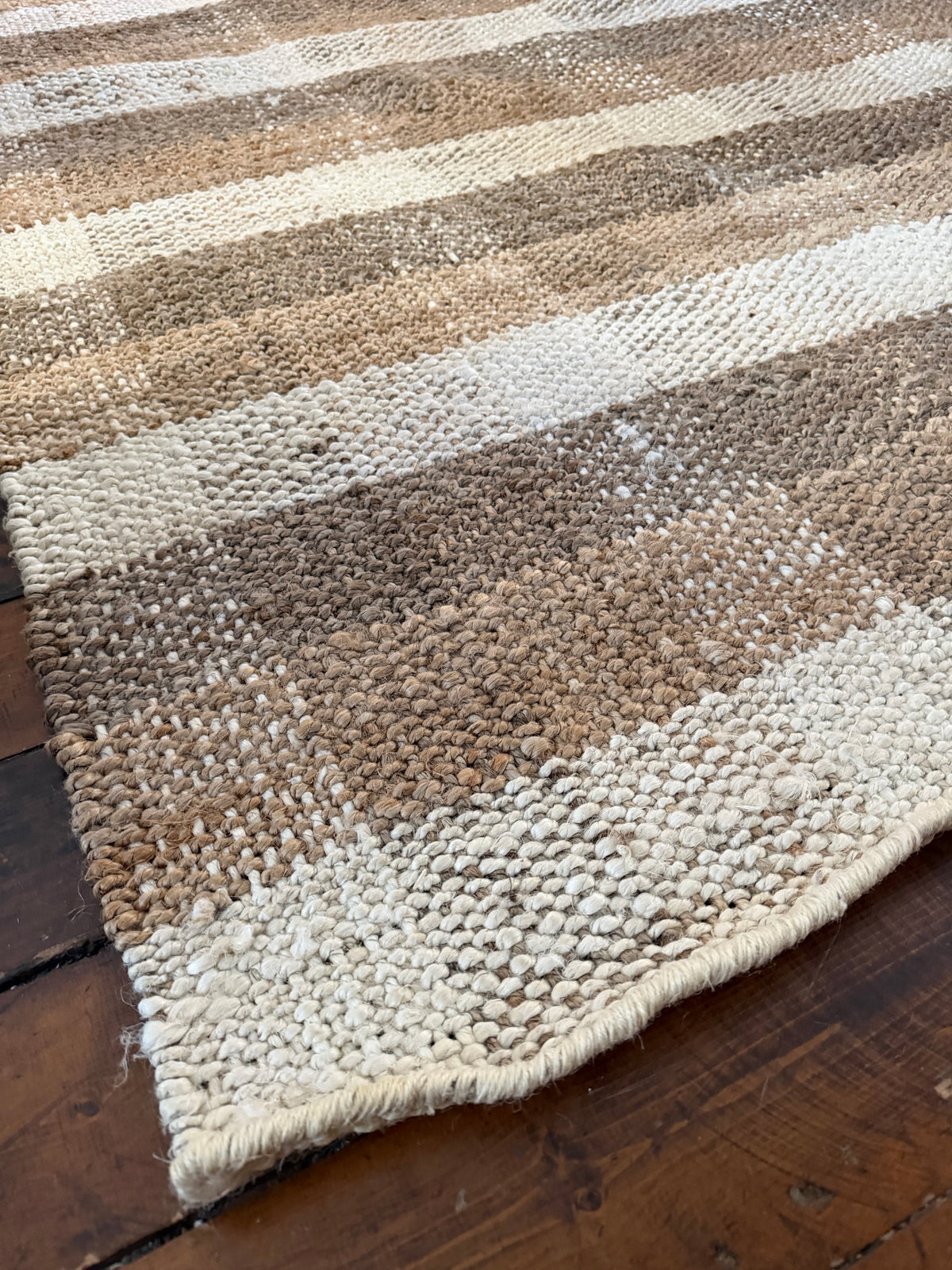 6x9 Crate & Barrel ivory jute rug ☀️