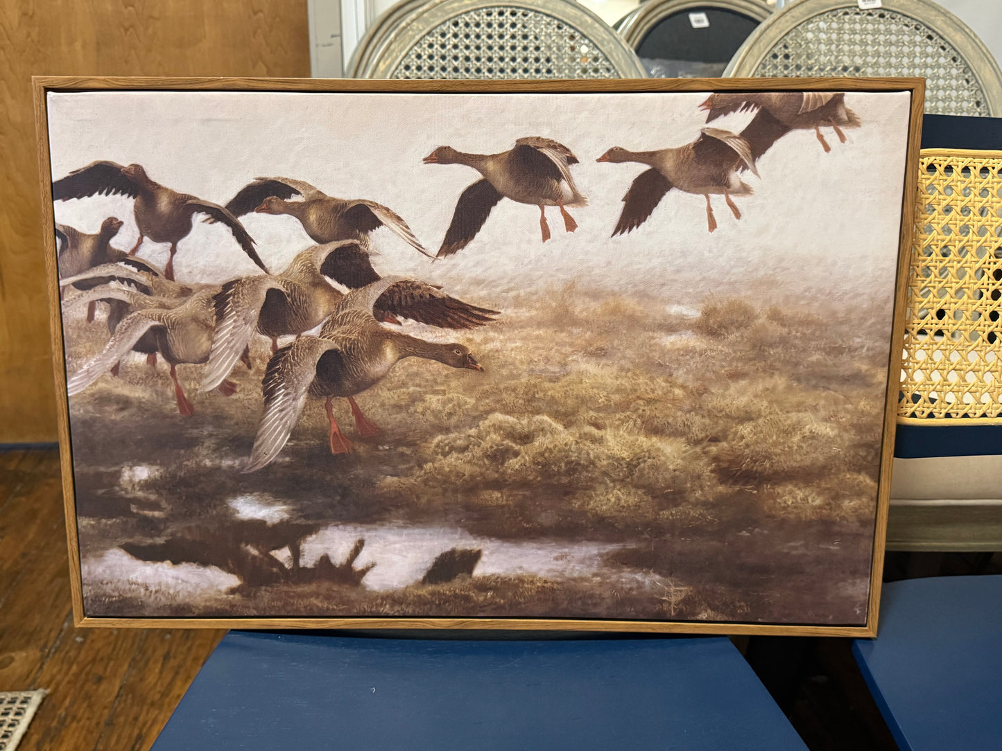 16x24” wild geese canvas print 🪿