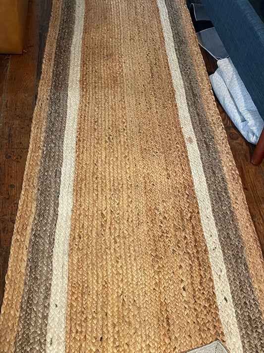 2x14 bordered jute runner 🪴