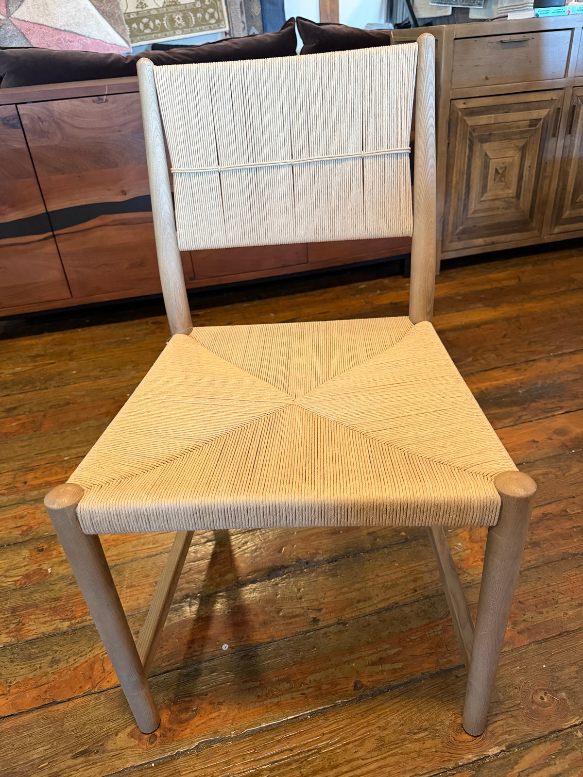 Four Hands x Amber Lewis woven natural chair 🌻