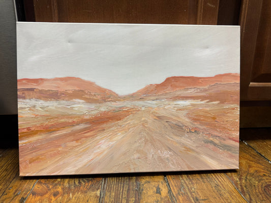 12x16 Road to Sedona wrapped canvas 🛣️