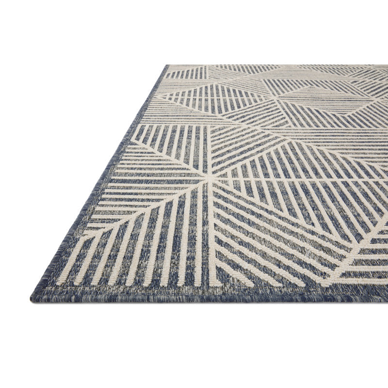 Loloi denim & ivory 11'6" x 15' rug