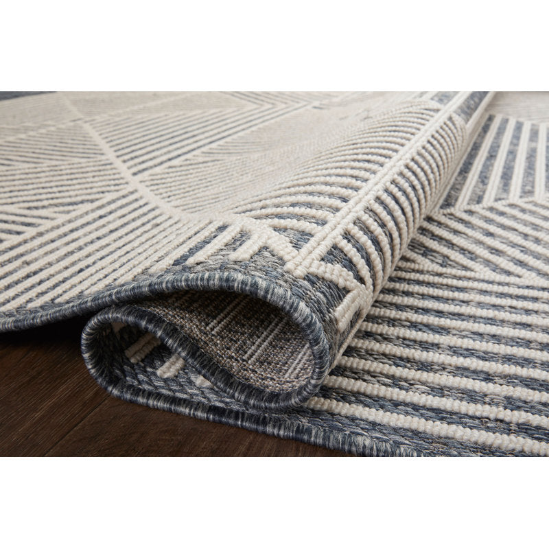 Loloi denim & ivory 11'6" x 15' rug