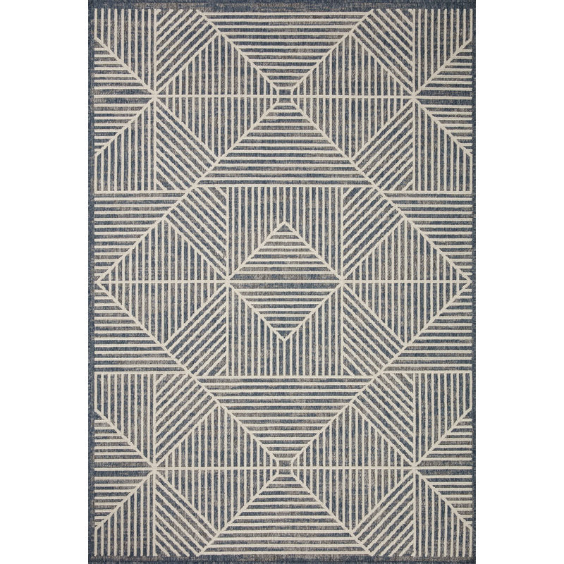 Loloi denim & ivory 11'6" x 15' rug