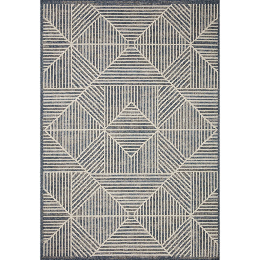 Loloi denim & ivory 11'6" x 15' rug