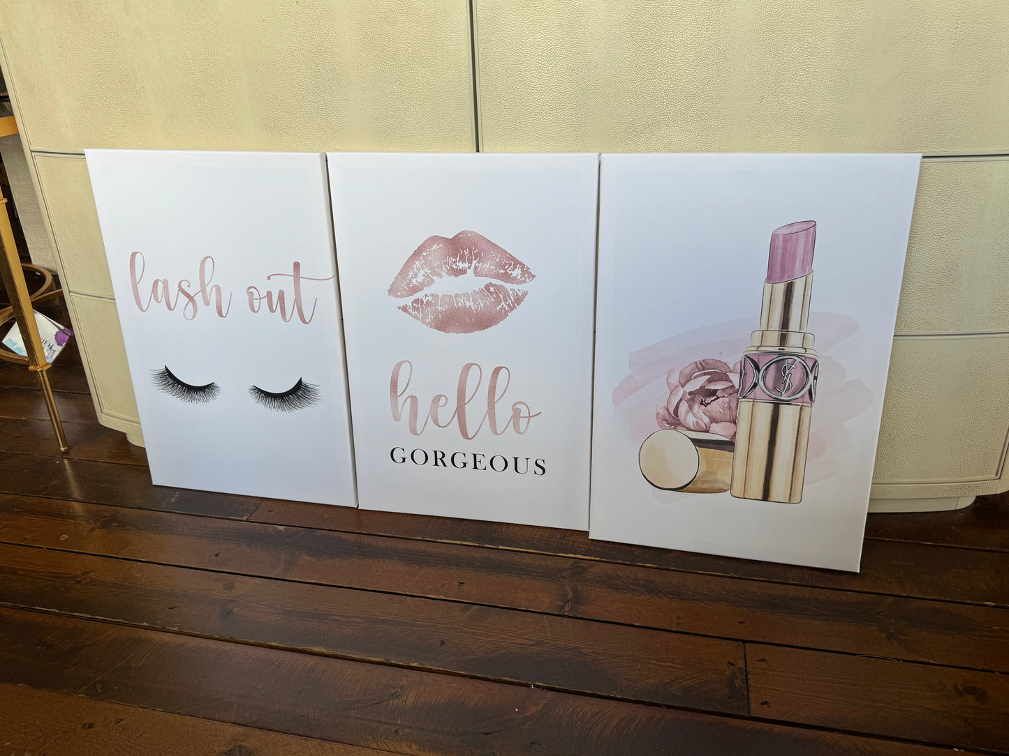 16x24 pink glam canvas prints 💄