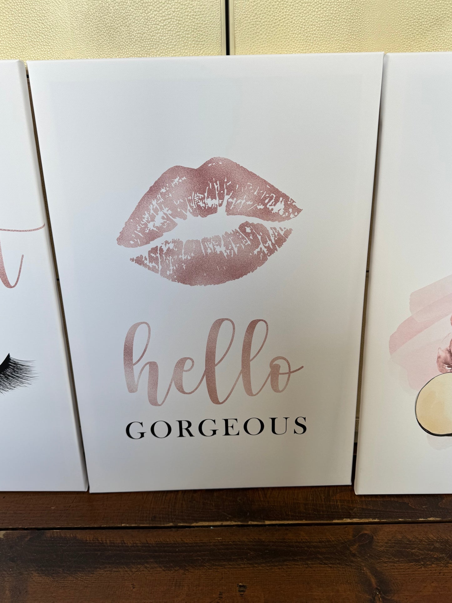 16x24 pink glam canvas prints 💄