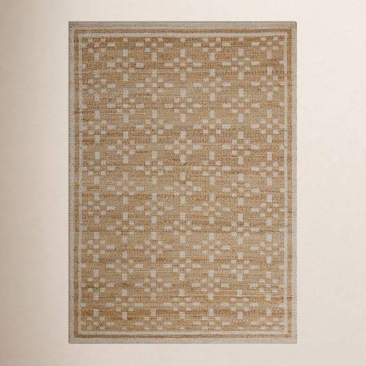 Loloi x Chris Loves Julia natural & ivory 5' x 7'6" rug