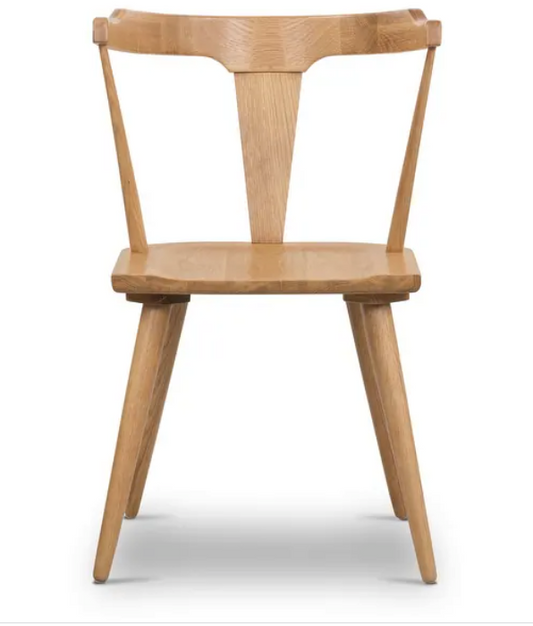 Solid oak wood Poly & Bark dining Chair 🍽️