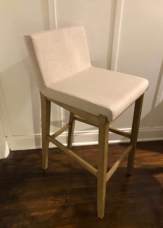 Nathan James flax linen barstool 🥂