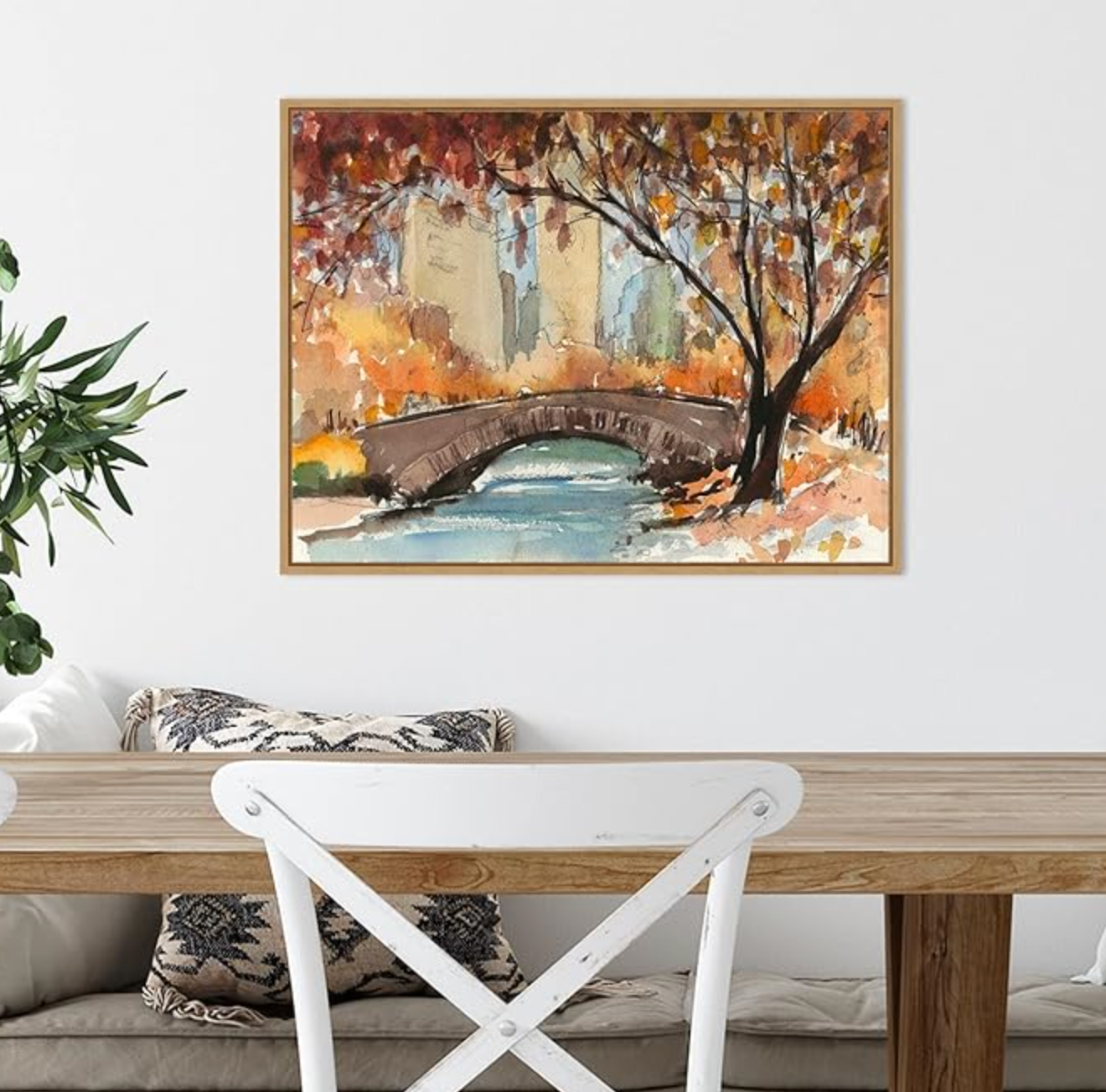 Autumn in New York 18x24 canvas 🍁🍂