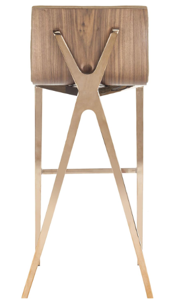 Brown & copper 28-inch barstool🥂