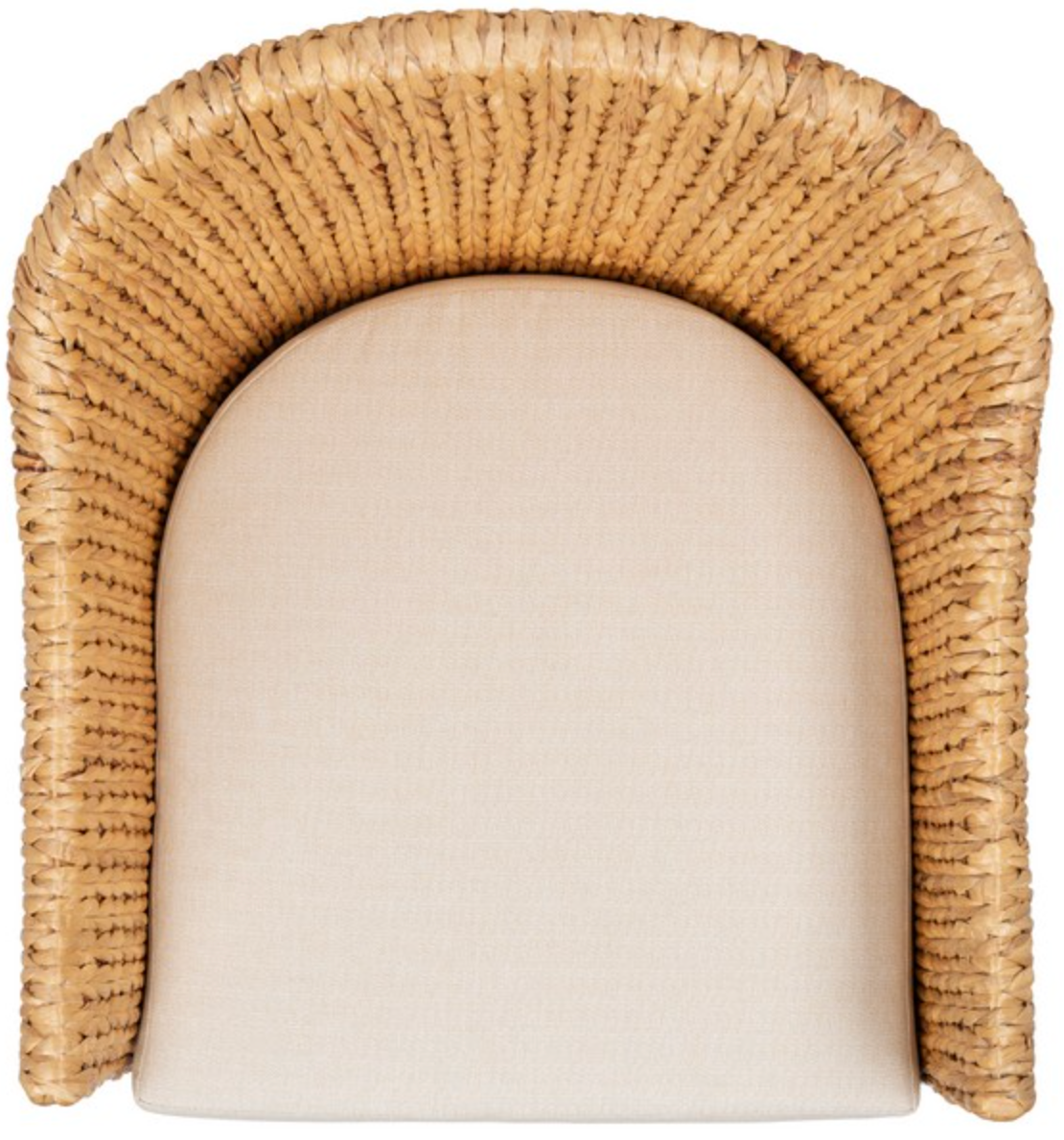 Braided water hyacinth chair 🌻