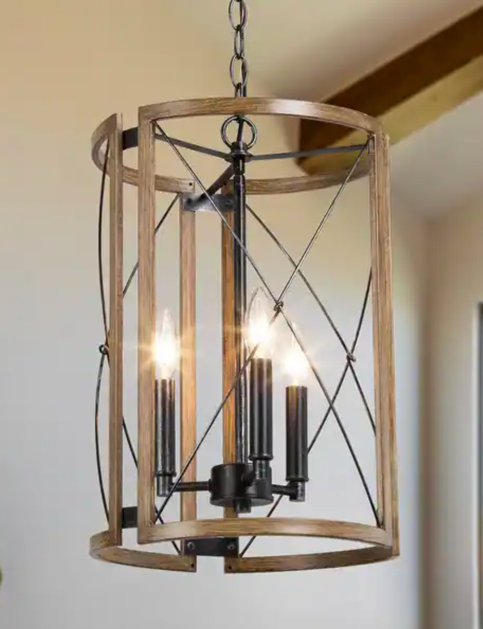 Modern farmhouse 1/3 light cylinder pendant 💡