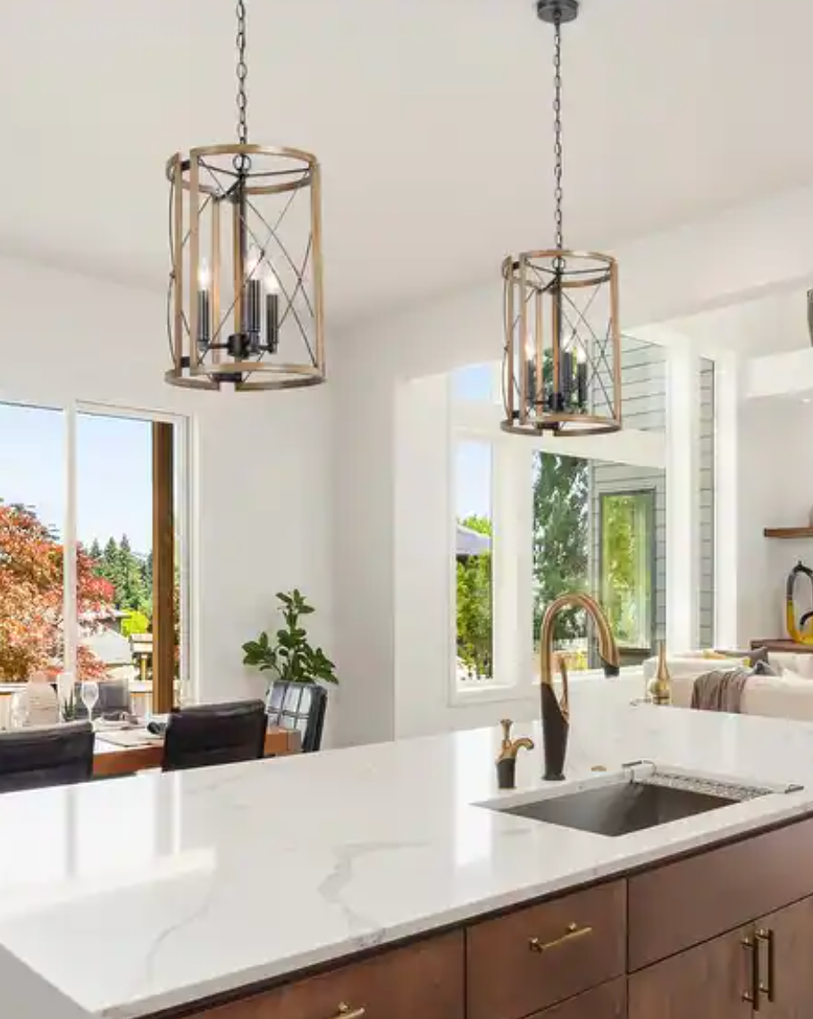 Modern farmhouse 1/3 light cylinder pendant 💡