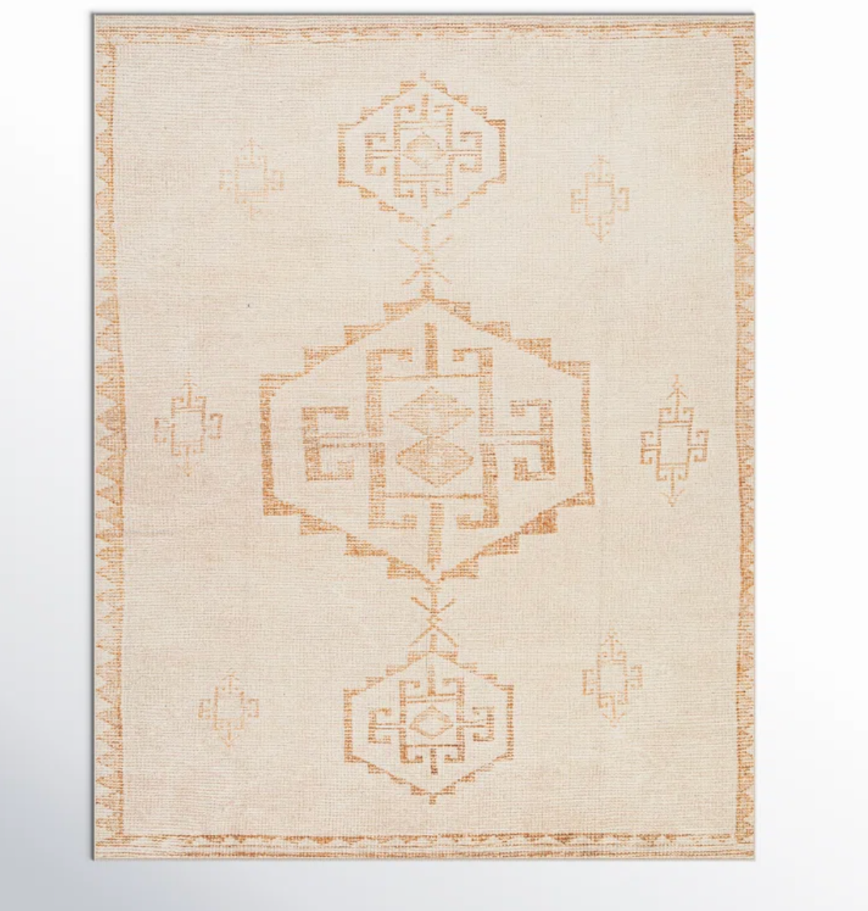 8x10 Becki Owens x Livabliss neutral cream & oak rug 🧡