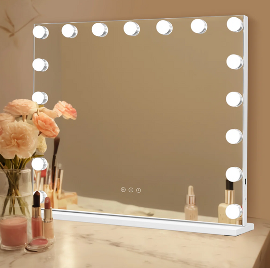 Hollywood makeup vanity mirror w/ 17 LED lights 💡
