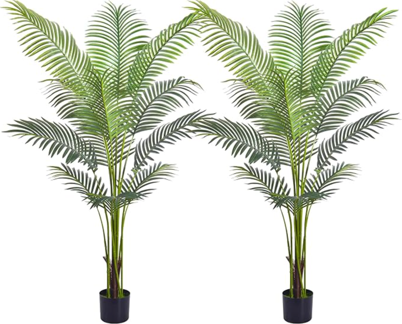 Artificial 5ft golden cane palm tree 🌿