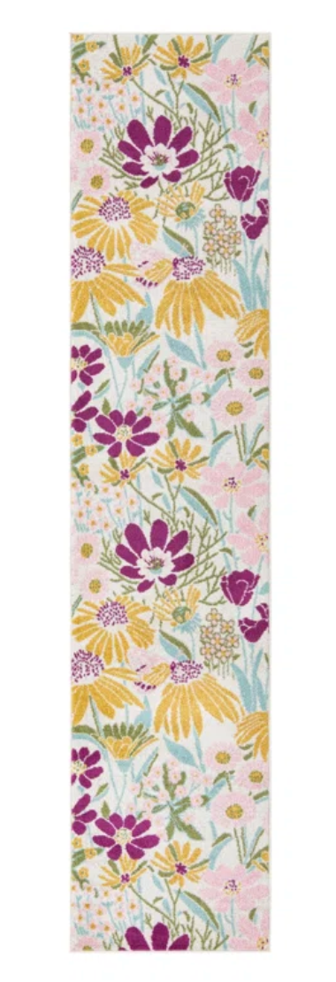 Botanical wildflower 2x12 runner 🌼