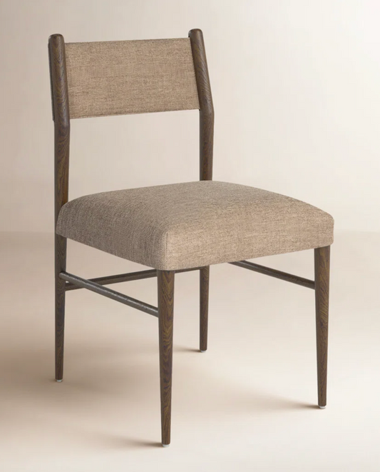 Four Hands upholstered chair w/ oak wood frame 🪑