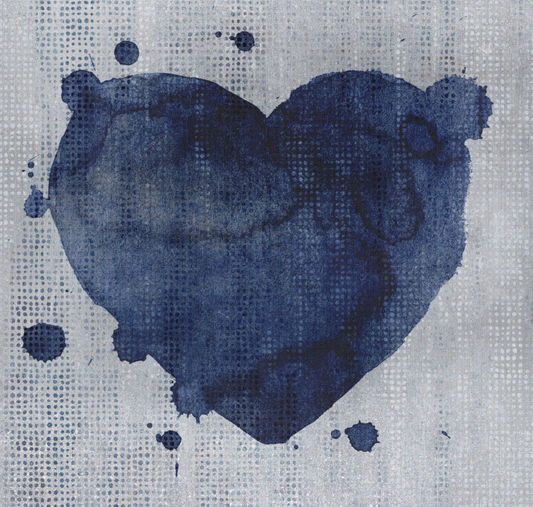 Blue Heart 32x32 canvas 💙
