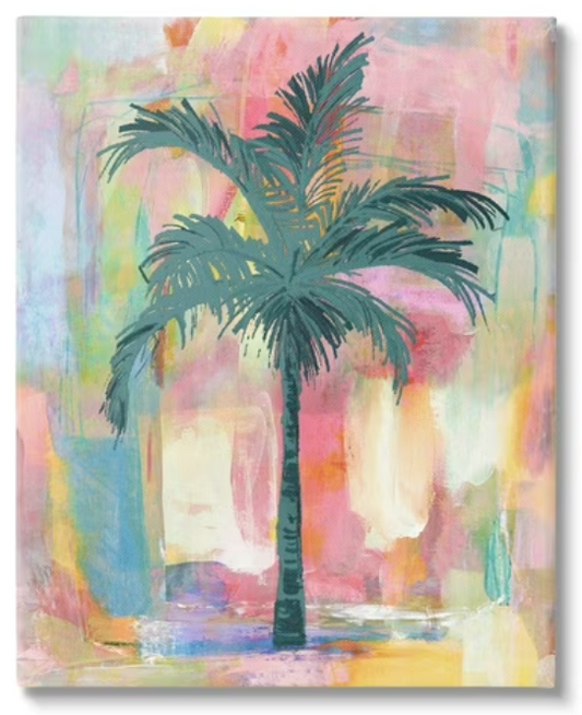 30x40 tropical palm tree canvas 🌴