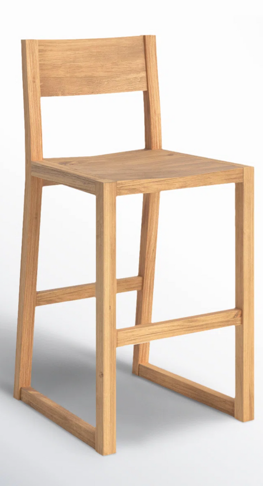 Modern Solid Pine or Honey Brown counterheight barstool🍻