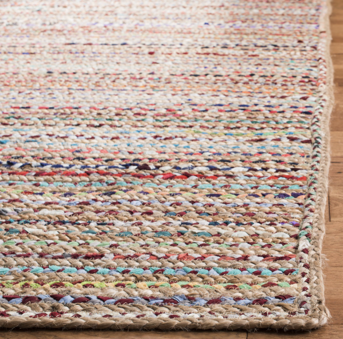2x14 Natural & Multi Color Geometric Runner🌈