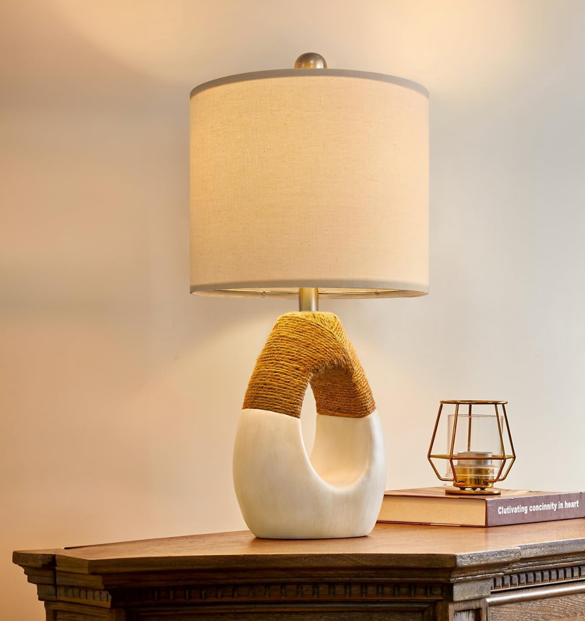 Boho rattan egg lamp🧘🏽‍♀️
