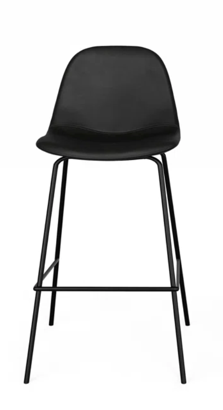 2 vegan leather counterheight barstools🍷