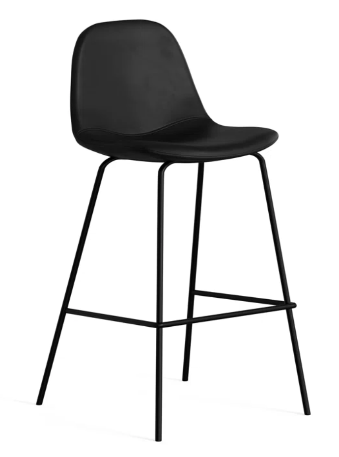 2 vegan leather counterheight barstools🍷
