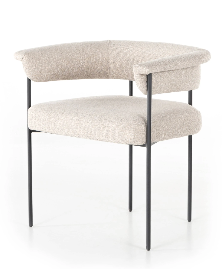 Four Hands light camel modern accent chair🐪