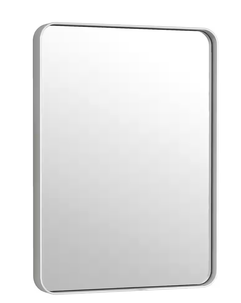 22x30 brushed nickel mirror 🩶