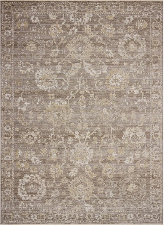 Loloi x Magnolia Home taupe/wheat 5'-3" x 7'-6" rug 🌾