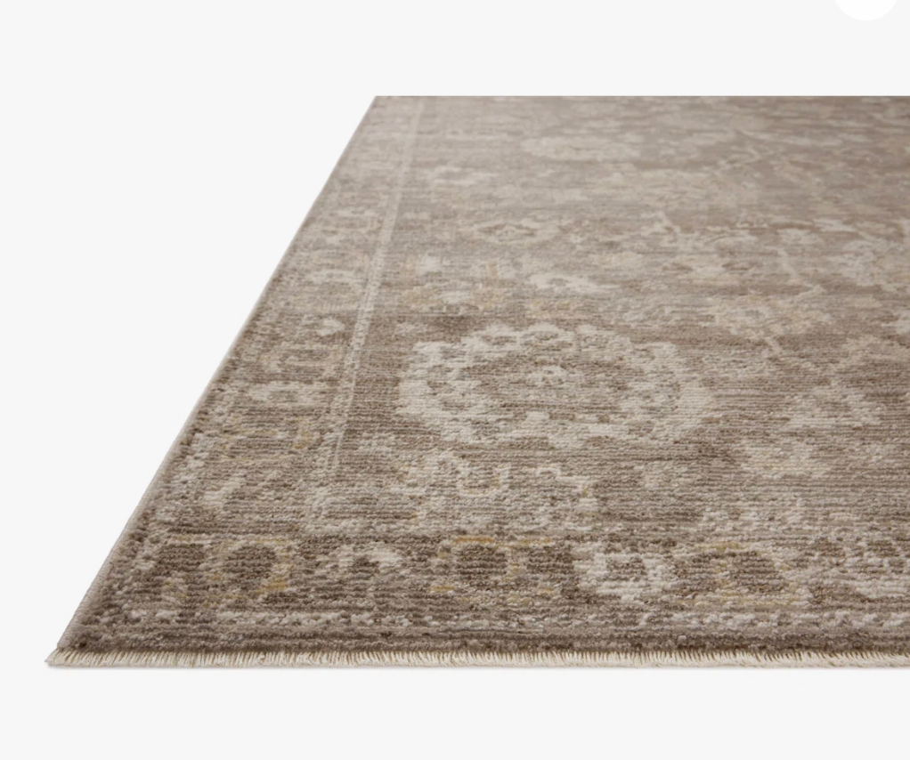 Loloi x Magnolia Home taupe/wheat 5'-3" x 7'-6" rug 🌾