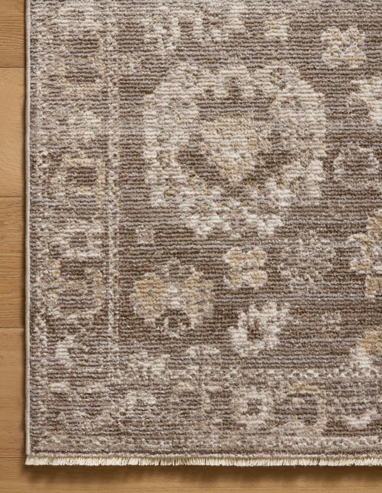 Loloi x Magnolia Home taupe/wheat 5'-3" x 7'-6" rug 🌾