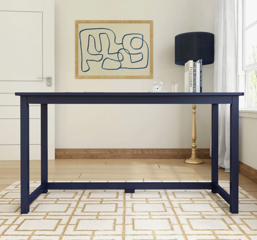 55" wide wood desk ✍️